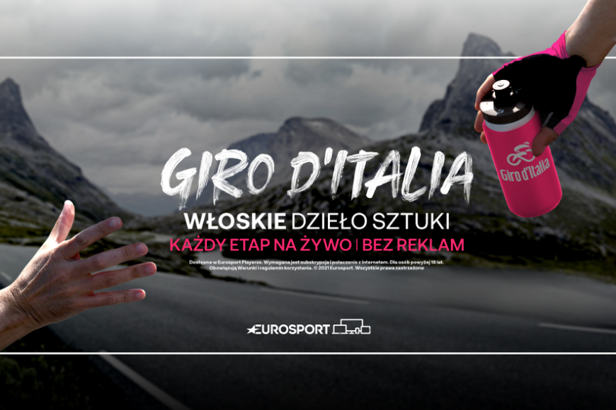 Wyścig kolarski Giro d’Italia od 8 maja w Eurosporcie 1 i Eurosport Playerze