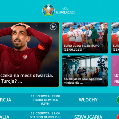 Euro 2020 - HbbTV w TVP