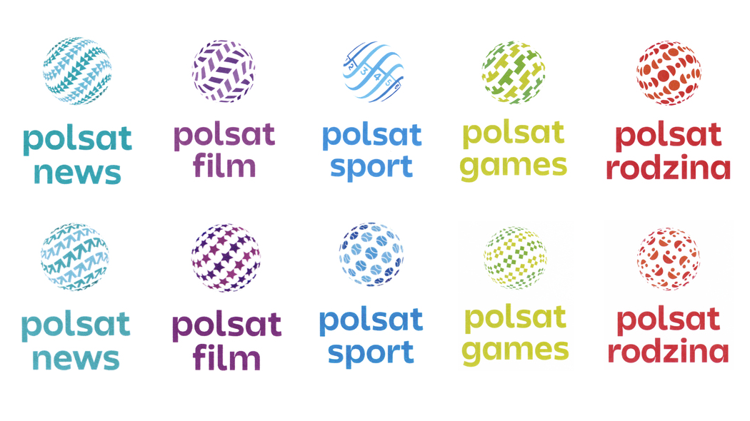 Logo tematyczne kanały Polsat