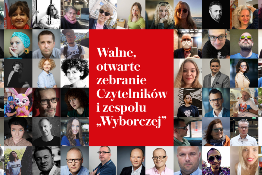 Otwarte zebranie zespołu Gazety Wyborczej. „Mocna więź między dziennikarzami a czytelnikami”