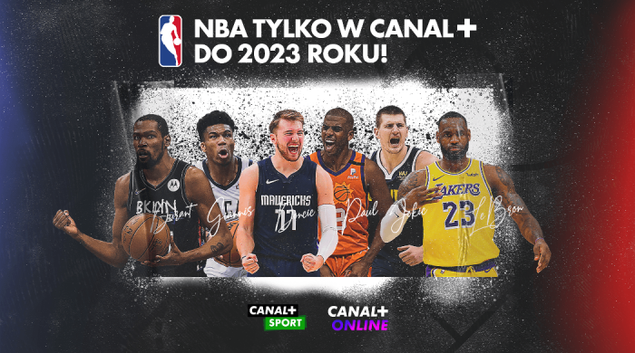 NBA do 2023 roku w Canal+. Hitowe spotkania ze studiem