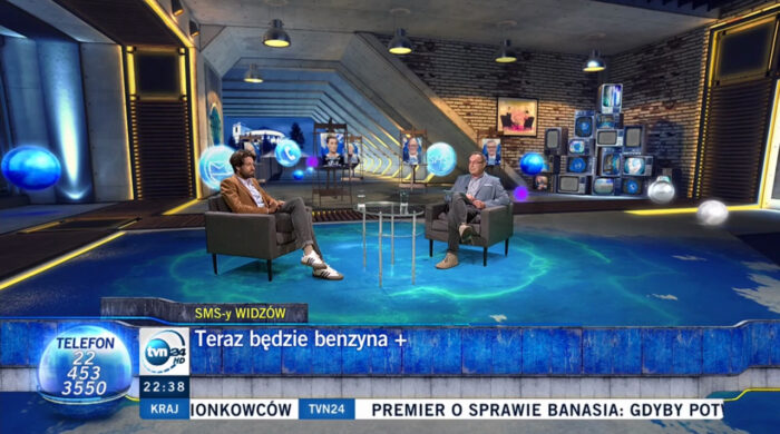 TVN24 zawiesiło nadawanie programów na żywo. „Podejrzenie zagrożenia bezpieczeństwa”