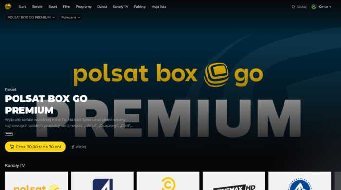 „Układ”, „Osaczony”, filmy w 4K i produkcje Polsatu przed premierą w pakiecie Polsat Box Go Premium