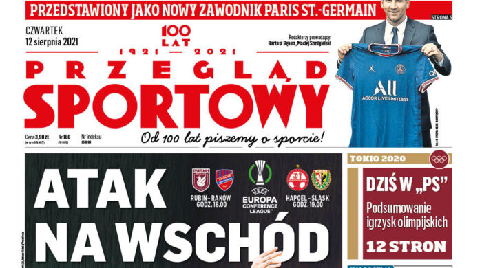 Przegląd Sportowy ze Skarbami Kibica o Bundeslidze i Premier League oraz dodatkiem podsumowującym Tokio 2020