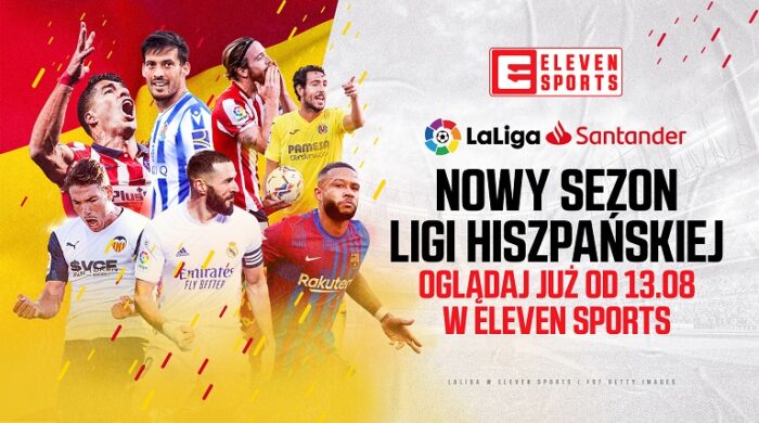 Początek nowego sezonu ligi hiszpańskiej w Eleven Sports