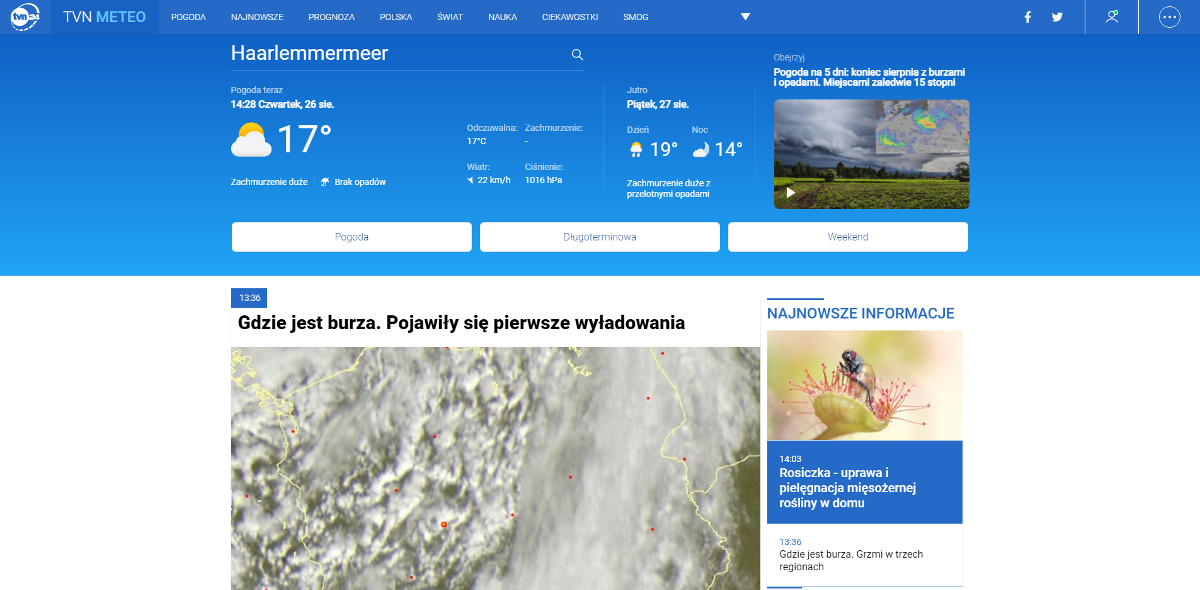 Strona główna tvnmeteo.pl