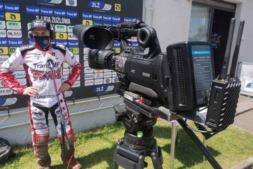 Finał 2. Ligi Żużlowej Landshut Devils – Kolejarz Opole w Motowizji