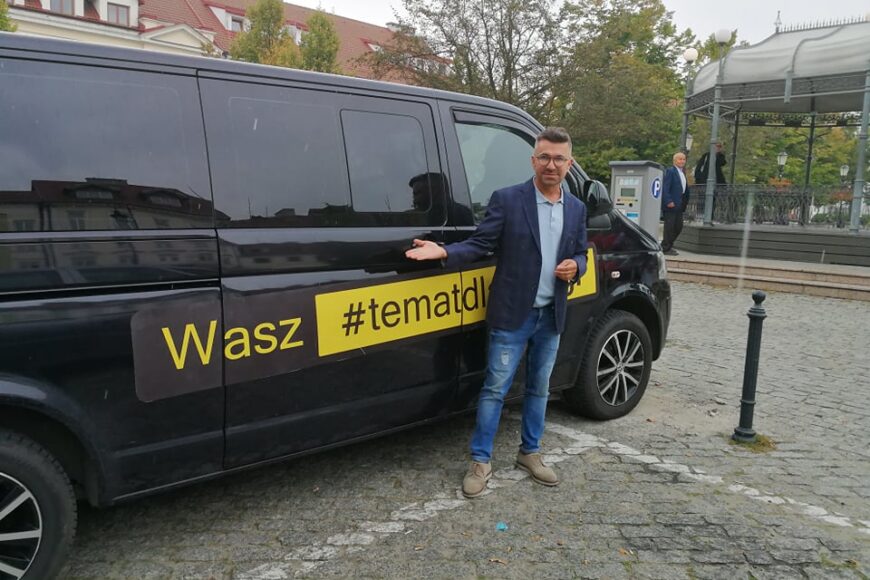 Wraca bus #tematdlauwagi. „Cieszymy się na bezpośredni kontakt z widzami”