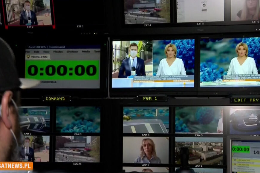 Polsat News, Polsat Sport i redakcja „Wydarzeń” ze zwirtualizowanymi stanowiskami pracy