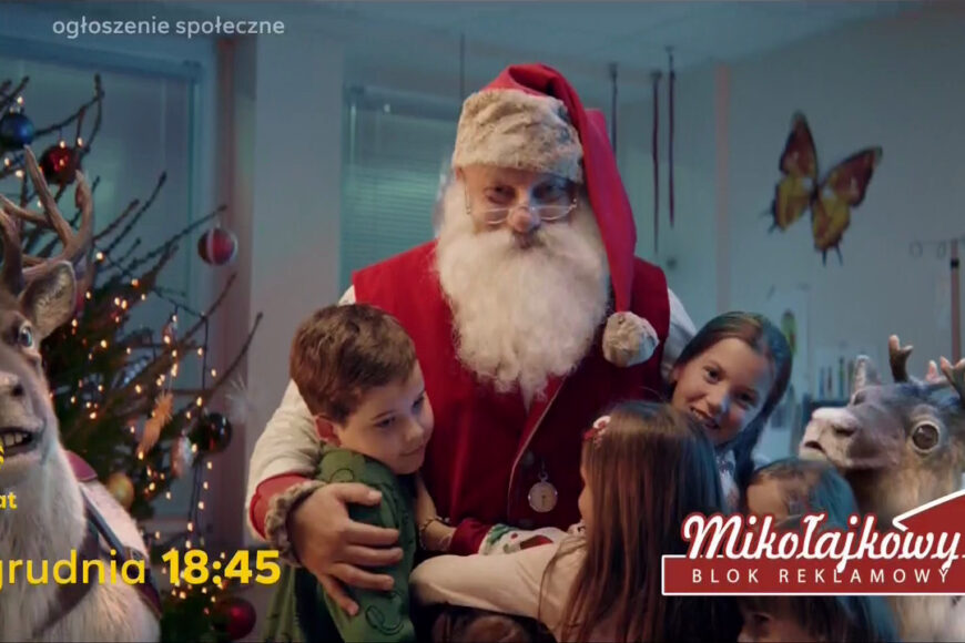 6 grudnia Telewizja Polsat po raz osiemnasty pokaże „Mikołajkowy Blok Reklamowy”