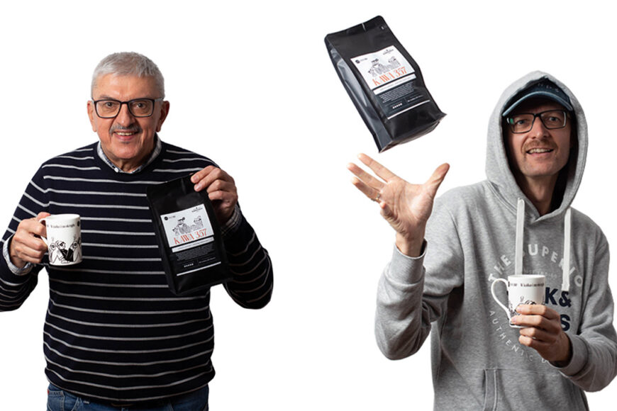 Niedźwiecki i Hanke promują autorską kawę Radia 357