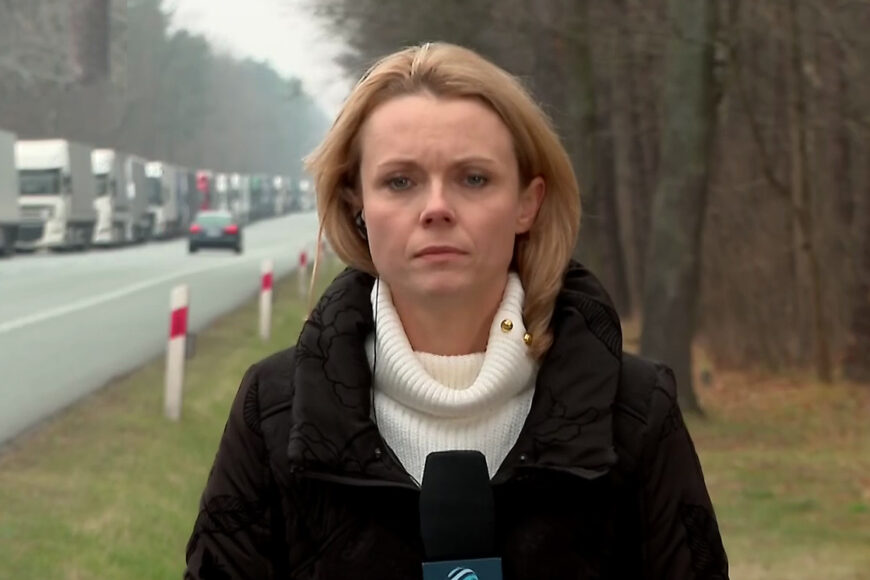 Aleksandra Dunajska-Minkiewicz z Polska Press do Polsat News