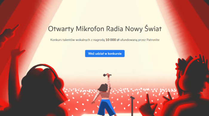 Radio Nowy Świat organizuje konkurs „Otwarty mikrofon”