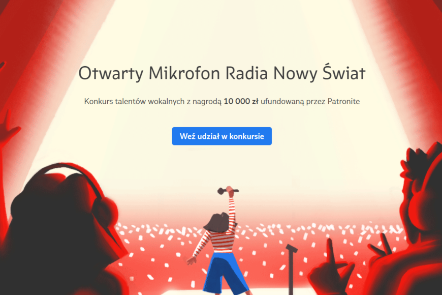 Radio Nowy Świat organizuje konkurs „Otwarty mikrofon”