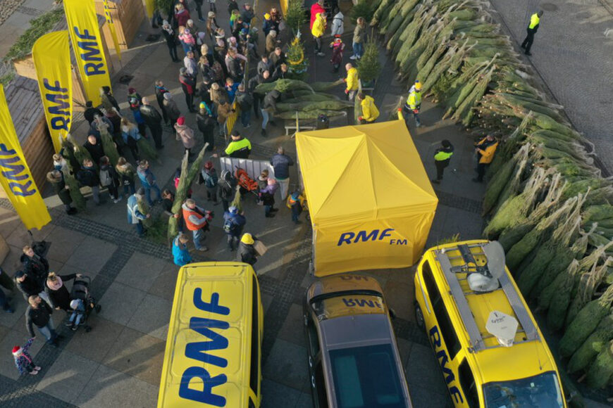 „Choinki pod choinkę” od RMF FM w 14 miastach