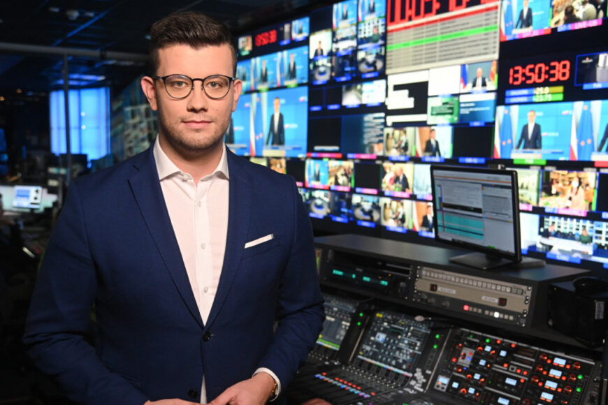 Artur Molęda przeszedł z Polsat News do TVN24