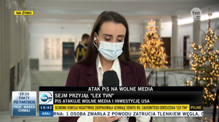 Sejm odrzucił weto Senatu w sprawie ustawy „Lex TVN”