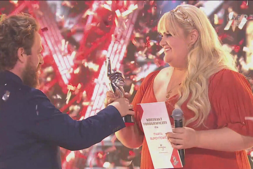 Marta Burdynowicz zwyciężczynią „The Voice of Poland 12”