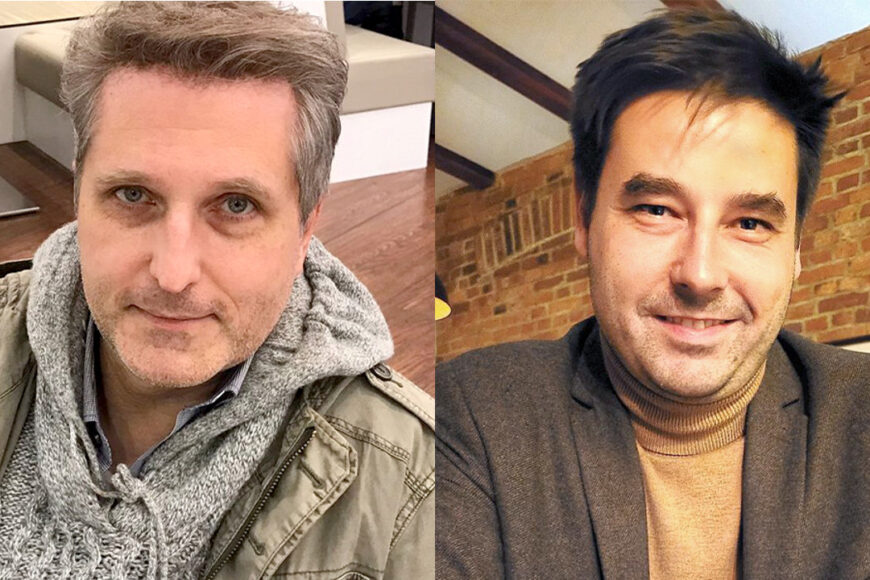 Robert Bernatowicz i Łukasz Malina w zespole Geekweek