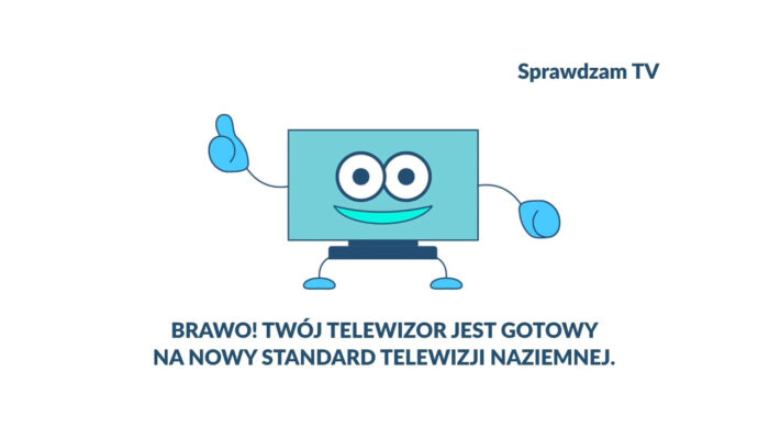Kanał Sprawdzam TV na MUX3. TVP przypomina o zmianie standardu na DVB-T2 HEVC