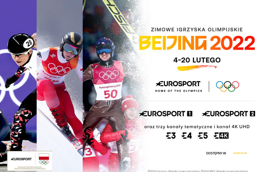 4 dodatkowe kanały Eurosportu w Polsat Box na igrzyska w Pekinie