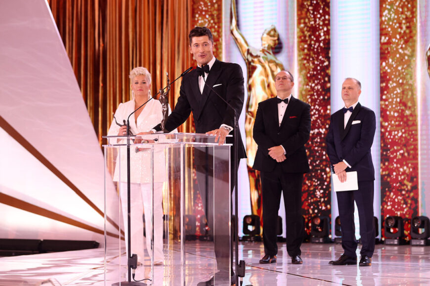 Robert Lewandowski „Najlepszym Sportowcem Polski 2021”