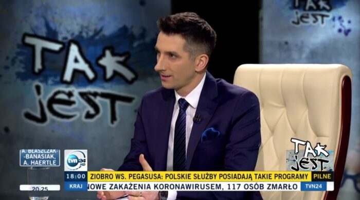 Marcin Zaborski debiutuje w „Tak jest” TVN24