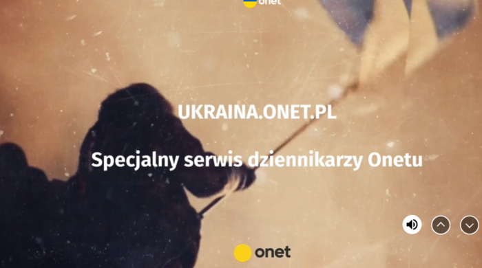 Onet publikuje reportaż multimedialny o Ukrainie „Atak na wolny świat”