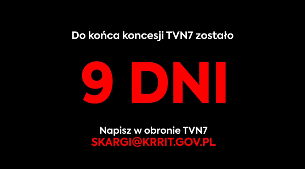 Do końca koncesja TVN7 9 dni