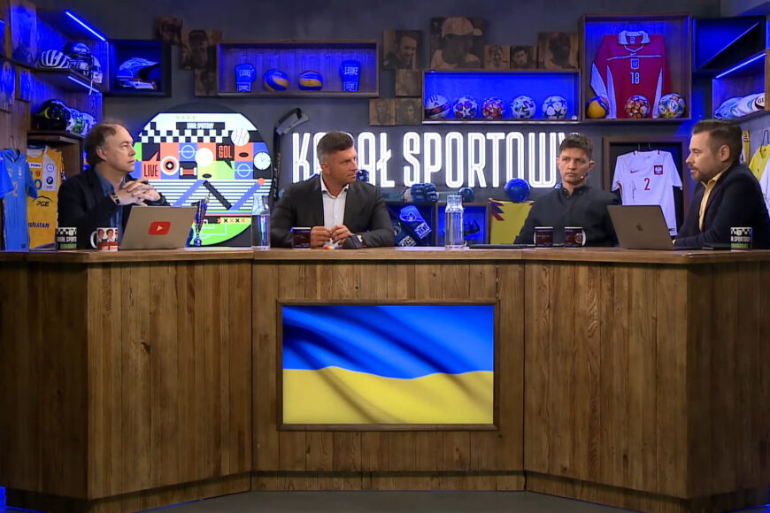 Kanał Sportowy z programami o sytuacji na Ukrainie. Robert Mazurek prowadzącym