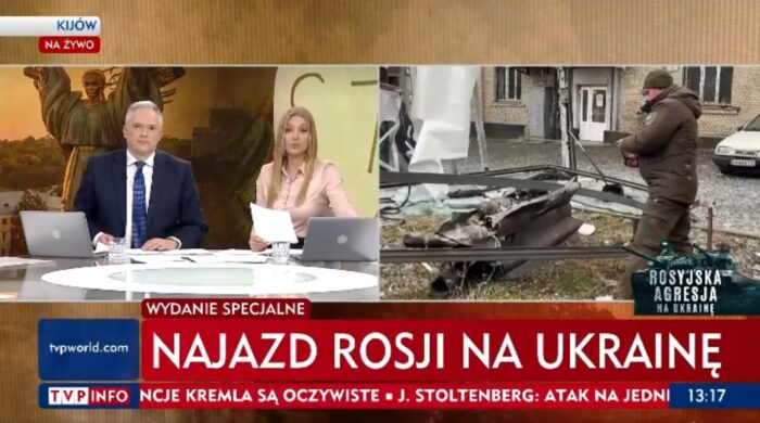 Nadawcy publiczni w Europie w rocznicę wojny w Ukrainie