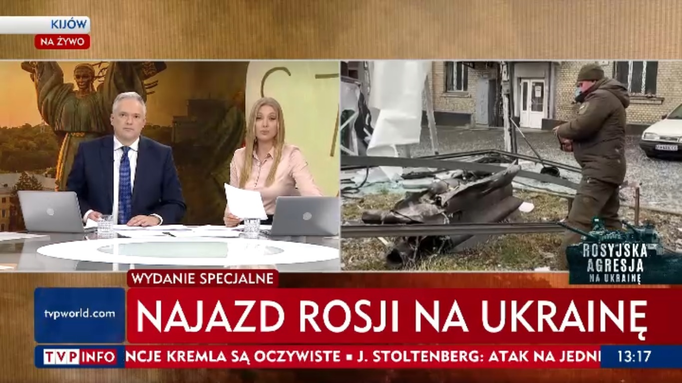 Nadawcy publiczni w Europie w rocznicę wojny w Ukrainie