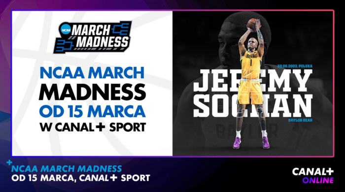 Canal+ pokaże turniej NCAA – March Madness