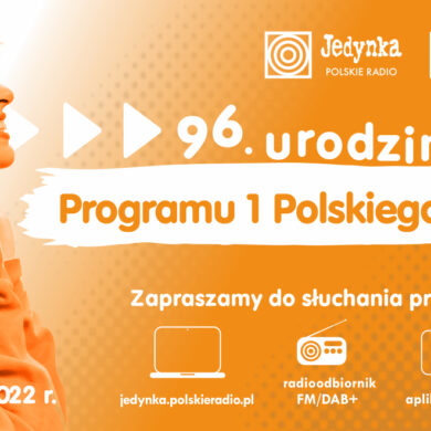 W poniedziałek Program 1 Polskiego Radia kończy 96 lat.