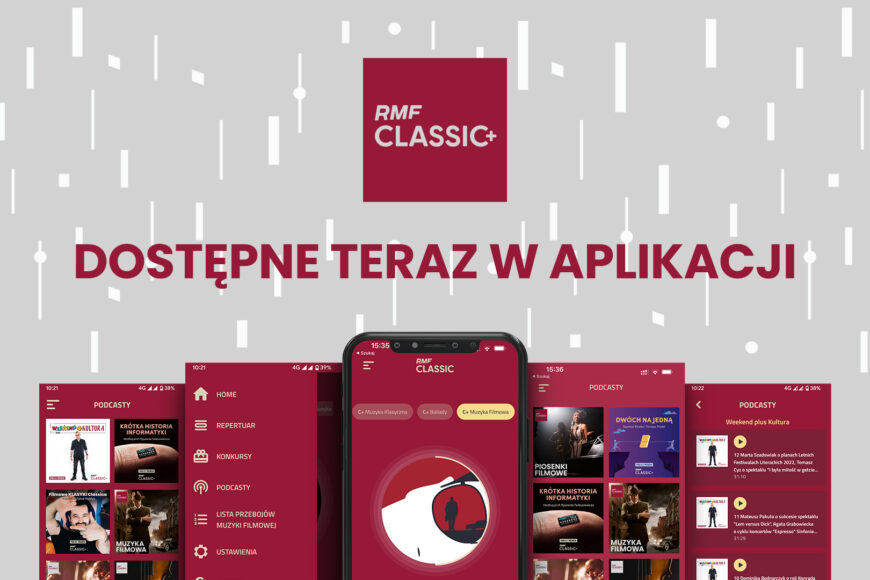 Nowa wersja aplikacji RMF Classic z dostępem do platformy RMF Classic+