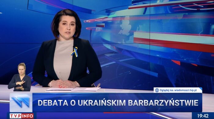 Wiadomości TVP o „ukraińskim barbarzyństwie”. Redakcja przeprasza