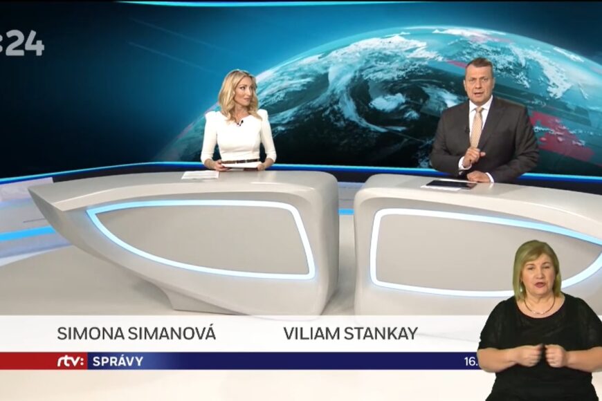 Zmiany w RTVS24 – duet prowadzących Sprav, archiwalne wydania Denika CST