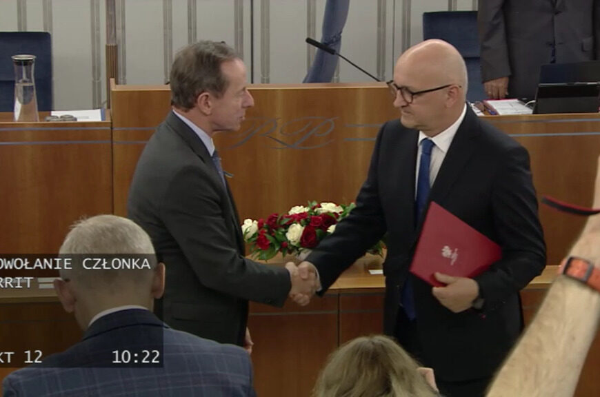 Tadeusz Kowalski wybrany przez Senat na członka Krajowej Rady Radiofonii i Telewizji