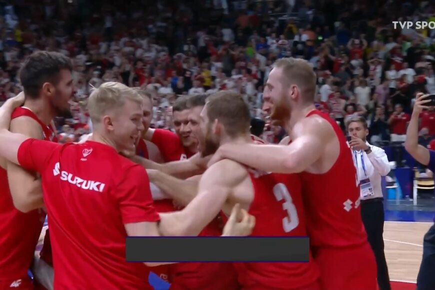 Polscy koszykarze w półfinale mistrzostw Europy. Transmisja w TVP1 i TVP Sport