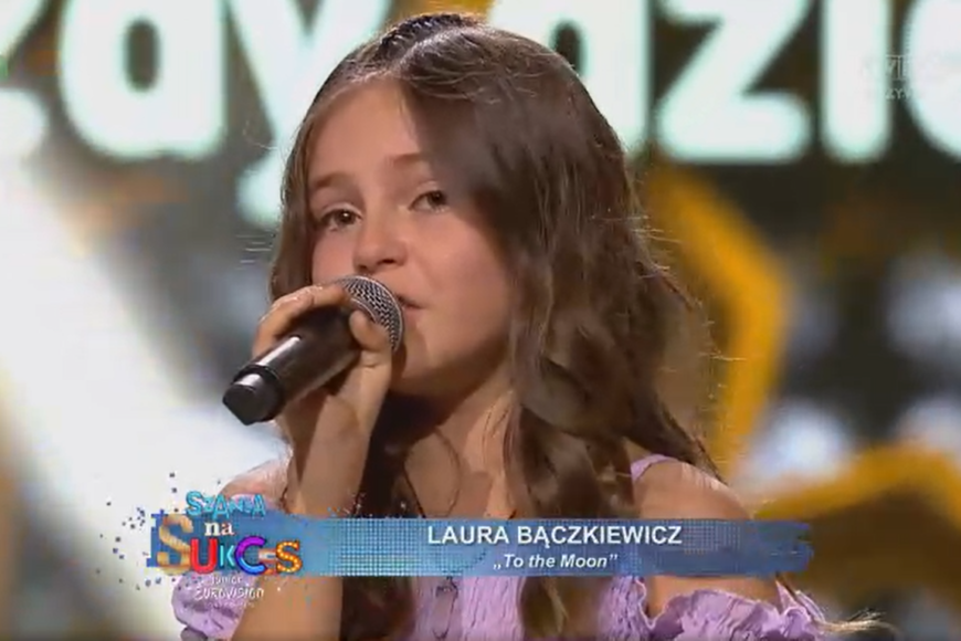 Laura Bączkiewicz reprezentantką Polski podczas Eurowizji Junior 2022