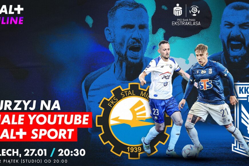 Canal+Sport pokaże mecz Ekstraklasy za darmo na YouTube