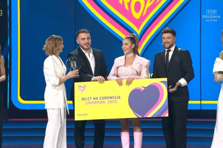 Blanka reprezentantką Polski na Konkursie Piosenki Eurowizji w Liverpoolu