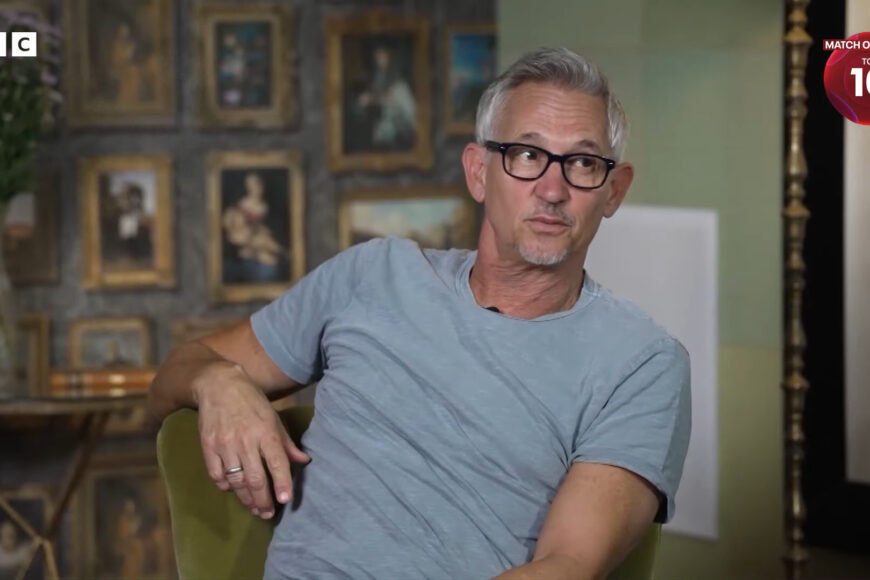 Gary Lineker odsunięty od prowadzenia programu „Match of the Day” w BBC