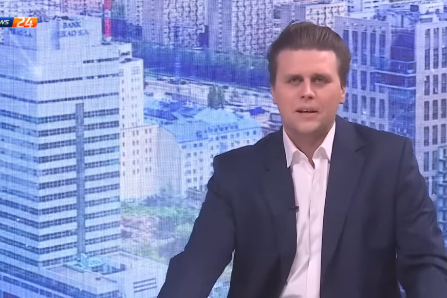 „News24? Nie, dziękuję bardzo” i „Patostream”. Adam Bysiek odchodzi ze stacji