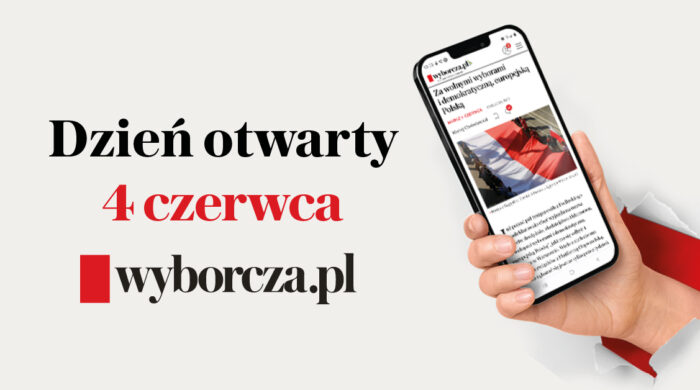 Dzień otwarty na stronie „Wyborczej” w dniu marszu 4 czerwca