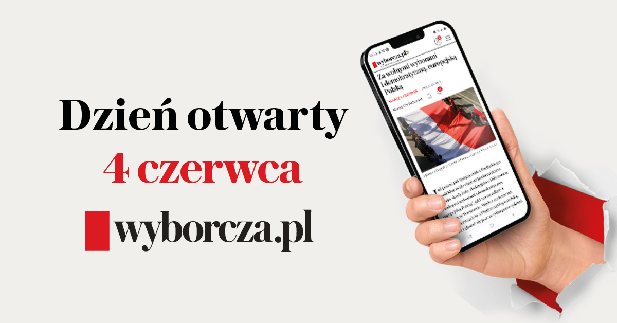 Dzień otwarty na stronie „Wyborczej” w dniu marszu 4 czerwca