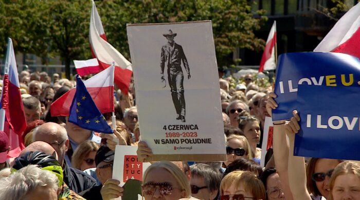 Marsz 4 czerwca na głównej antenie TVN. Zmiany w ramówce