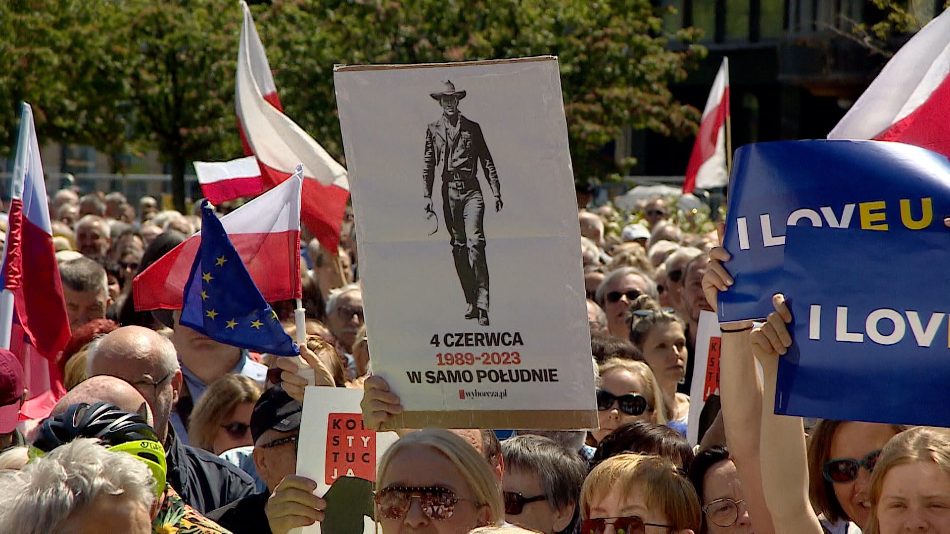 Marsz 4 czerwca na głównej antenie TVN. Zmiany w ramówce