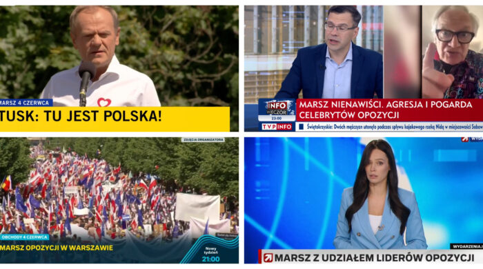 „Marsz 4 czerwca” w TV i internecie. Jak relacjonowały to największe media?