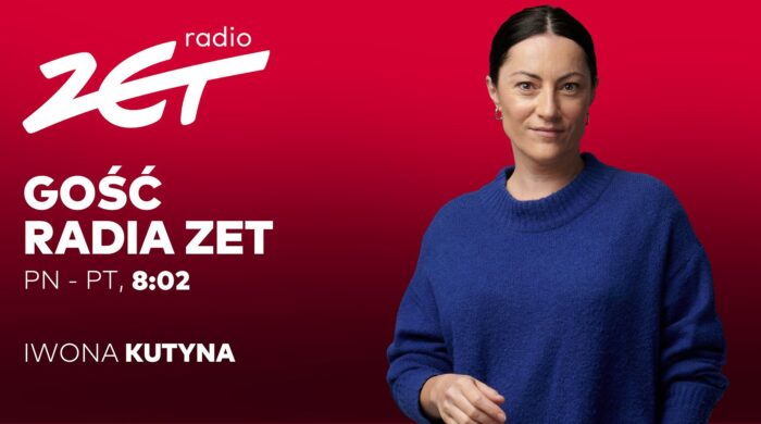 Iwona Kutyna prowadzącą audycję Gość Radia Zet